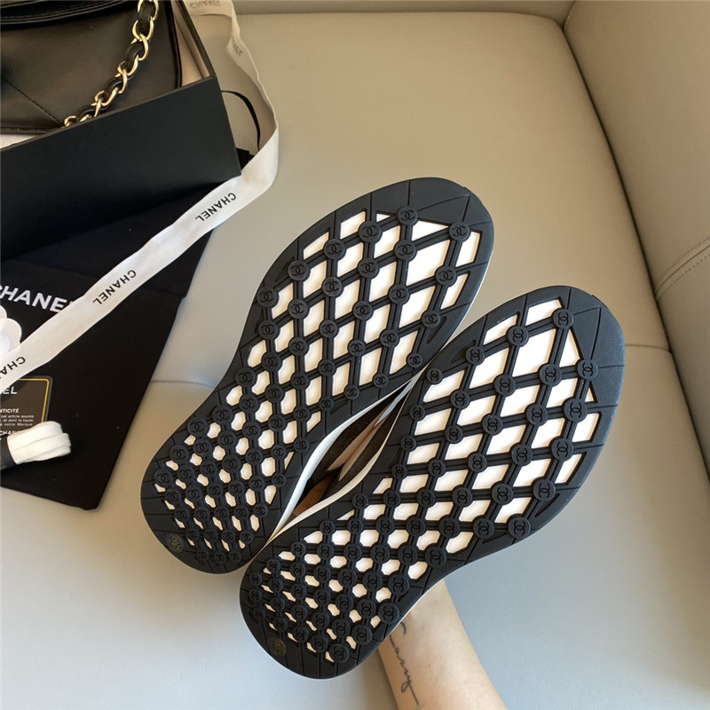 Ch**el sneakers women dark gray