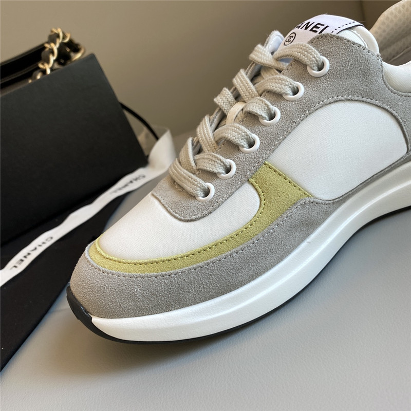 Ch**el sneakers women yellow