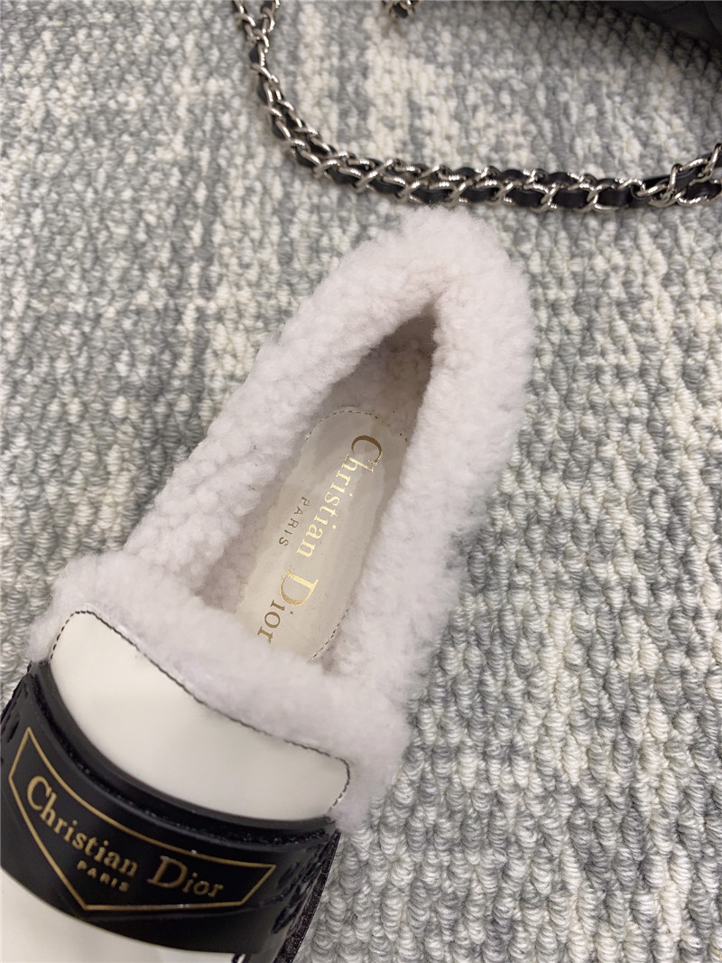 D10r new wool loafers