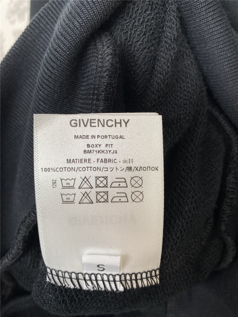 Givenchy Logo Lightning Hooded Sweatshirt