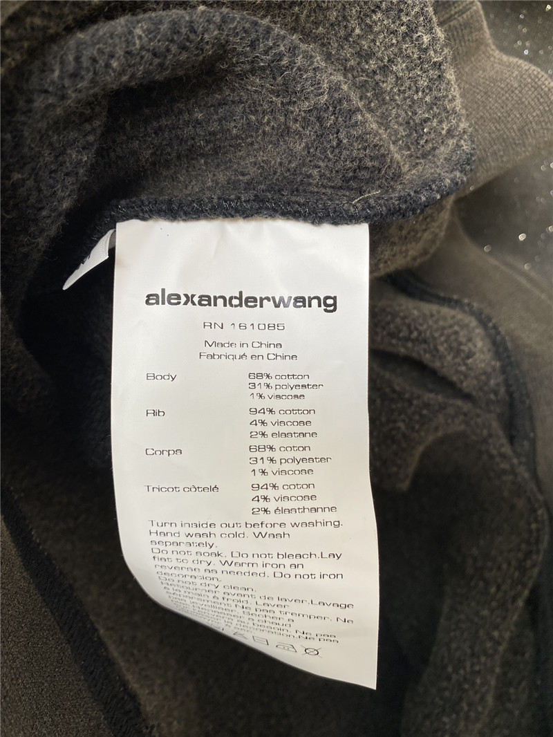 A1exa*der wang hooded sweatshirt leggings and pants set