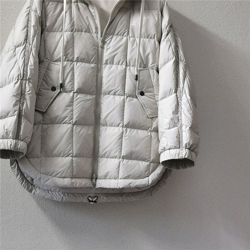 BC water-resistant matte nylon down jacket