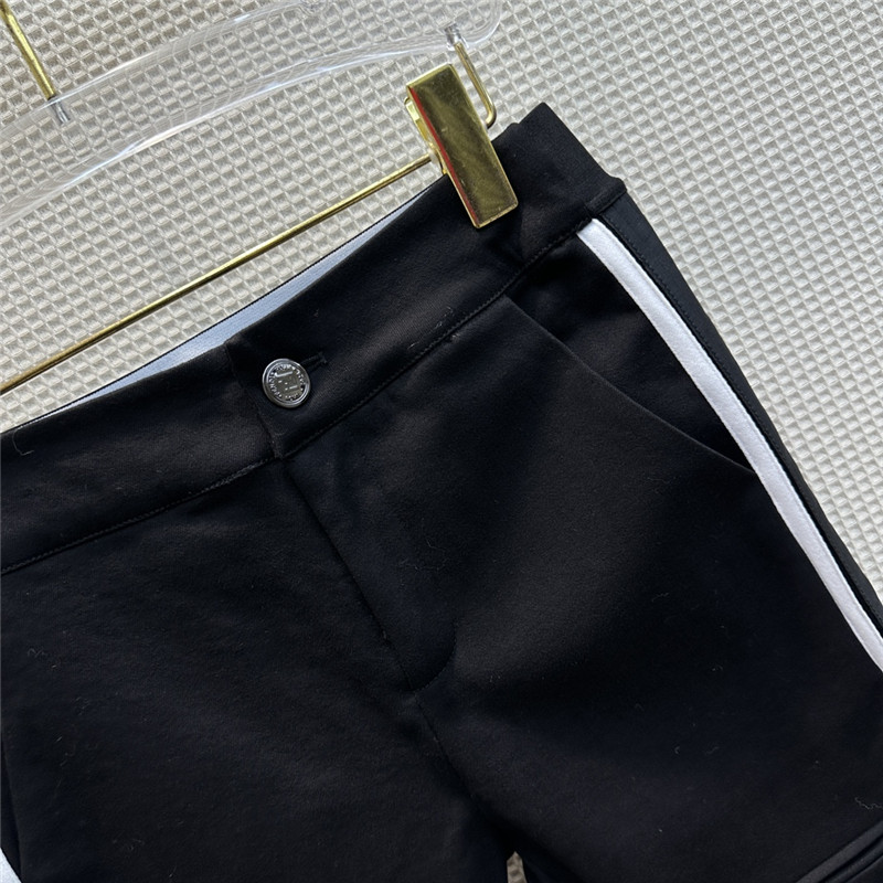 F**di logo elasticated web waist thin velvet skinny jeans