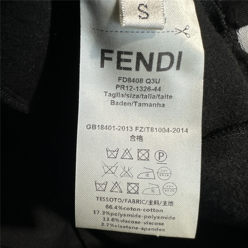 F**di logo elasticated web waist thin velvet skinny jeans