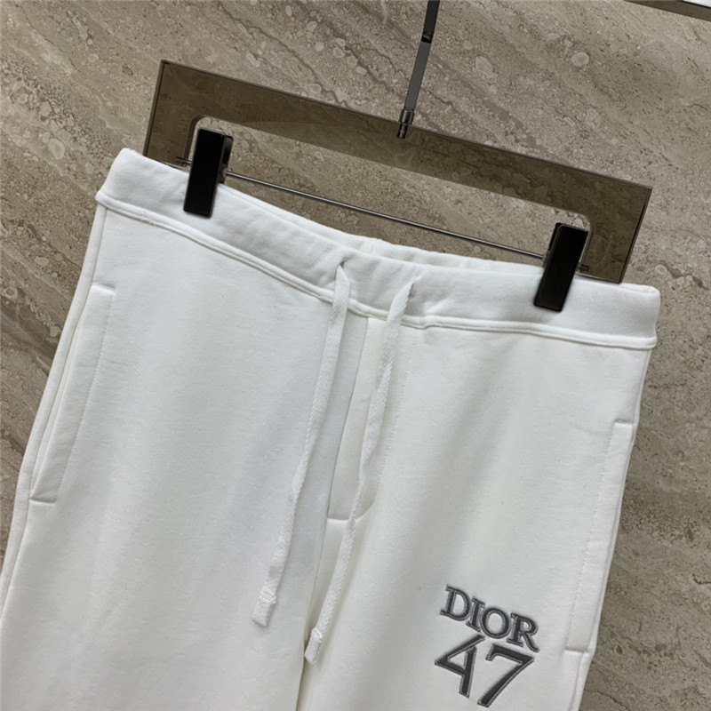 D10r sports velvet embroidered sports suit