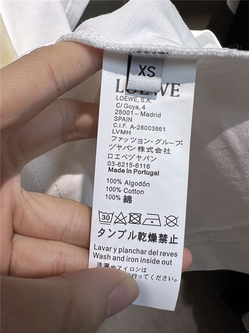 L0ew* loose cotton t-shirt