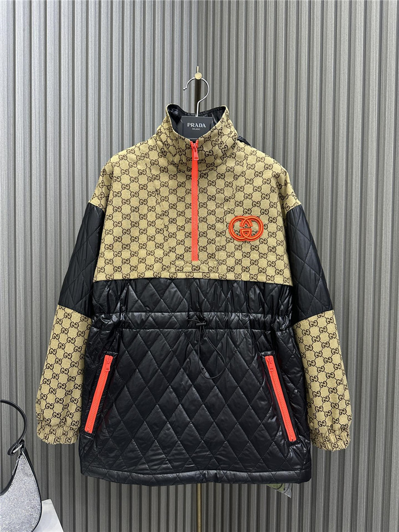 Gvc*1 logo monogram patchwork sweatshirt