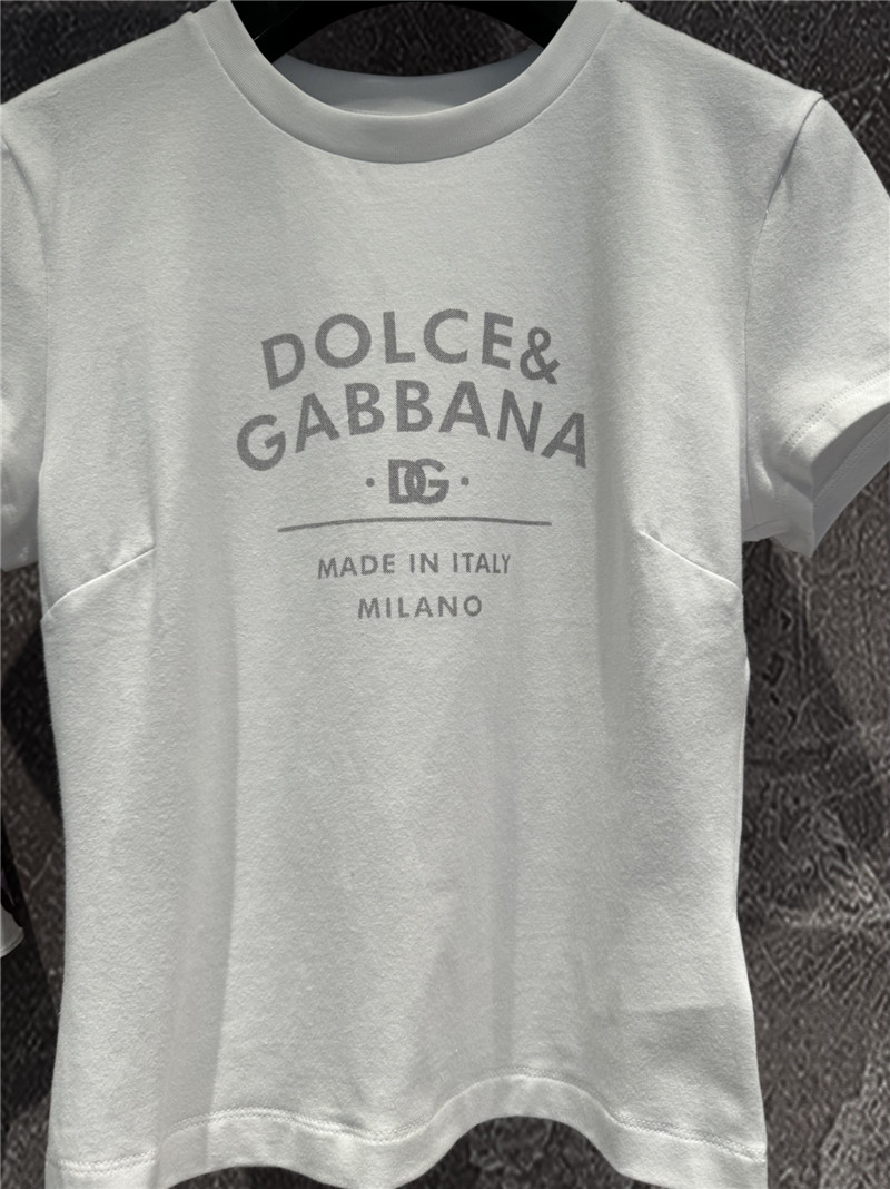 Dolce & Gabbana d&g monogram printed jersey t-shirt