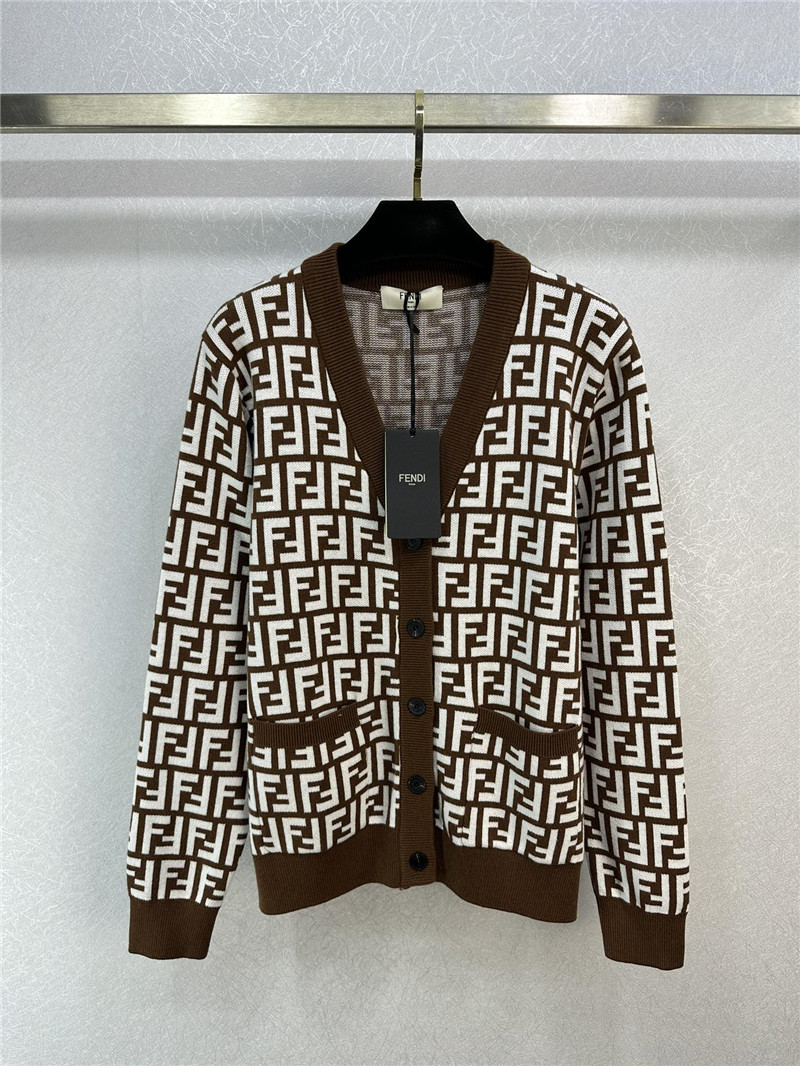 F**di presbyopic ff knitted cardigan