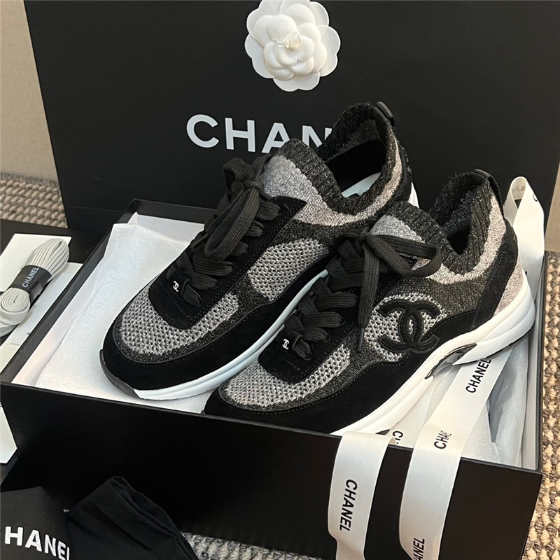 Ch**el women?¡¥s black Ch**el sneakers