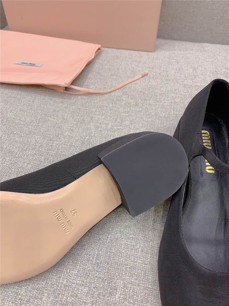 M1um1u new thick heel mary jane shoes