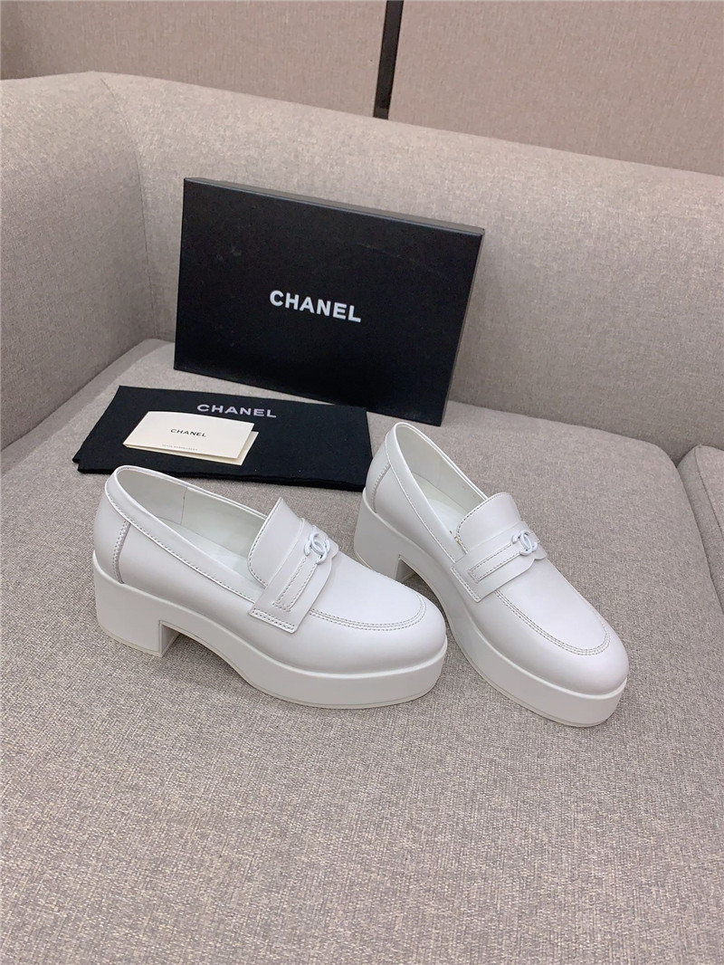 Ch**el new thick sole loafers