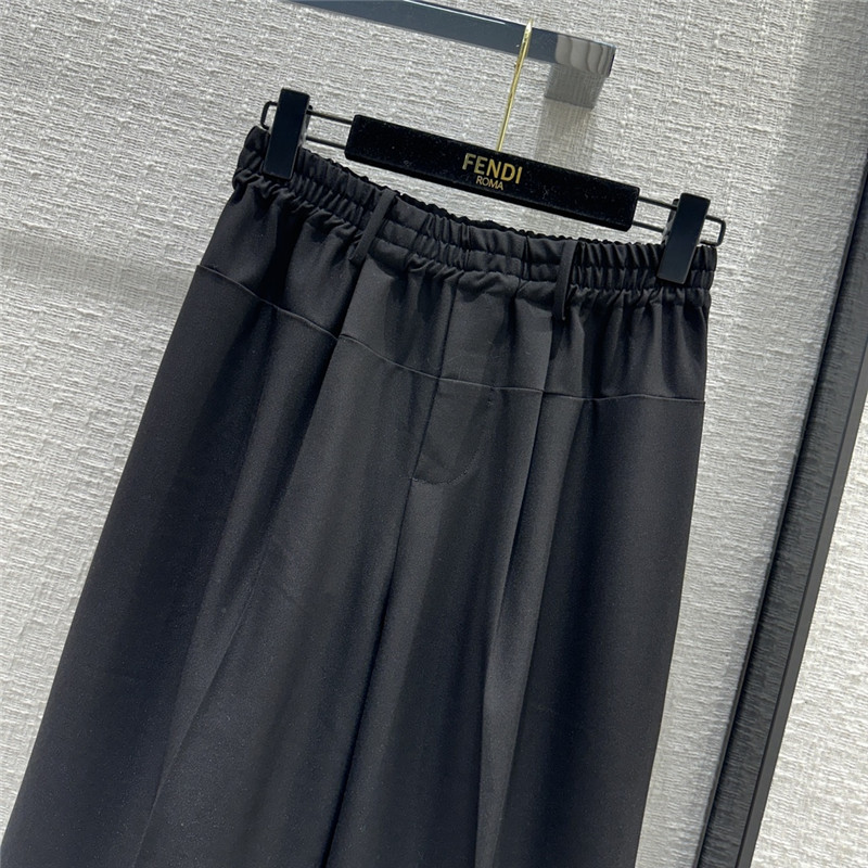 F**di pleated casual trousers