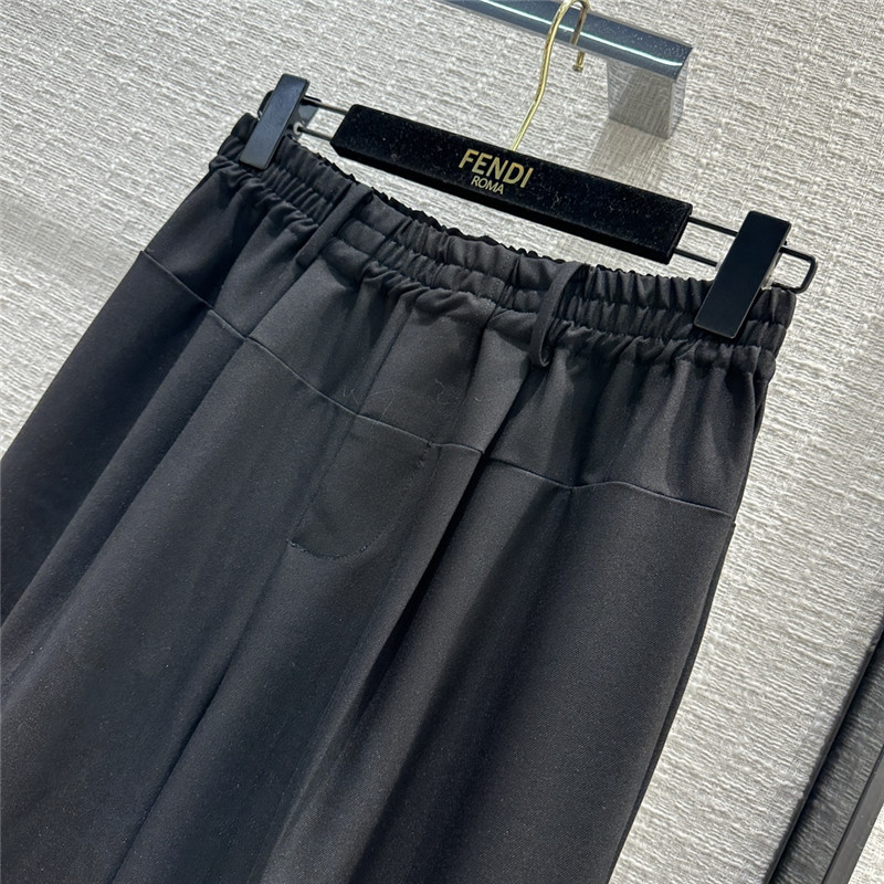F**di pleated casual trousers
