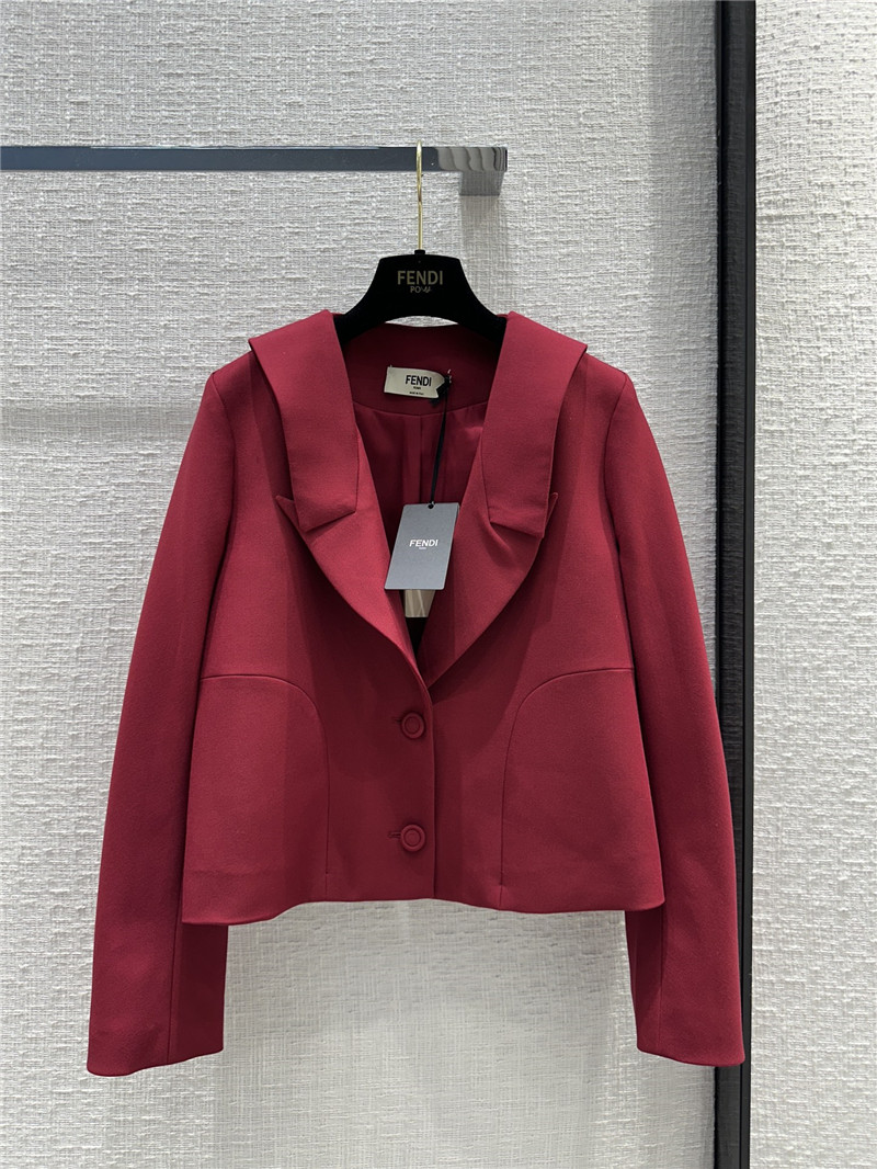 F**di tiered lapel blazer