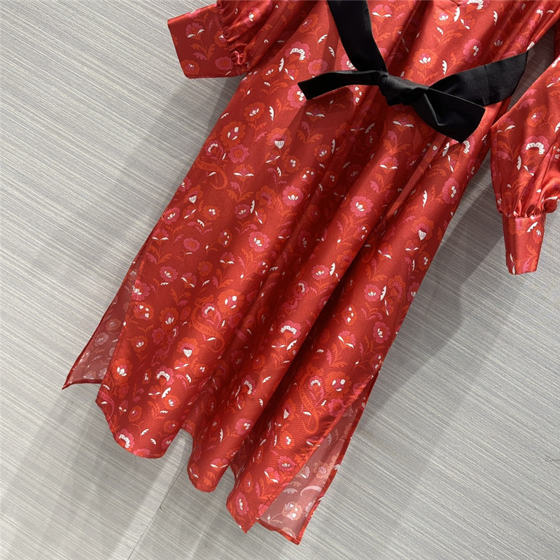 Vanitoo silk maxi dress