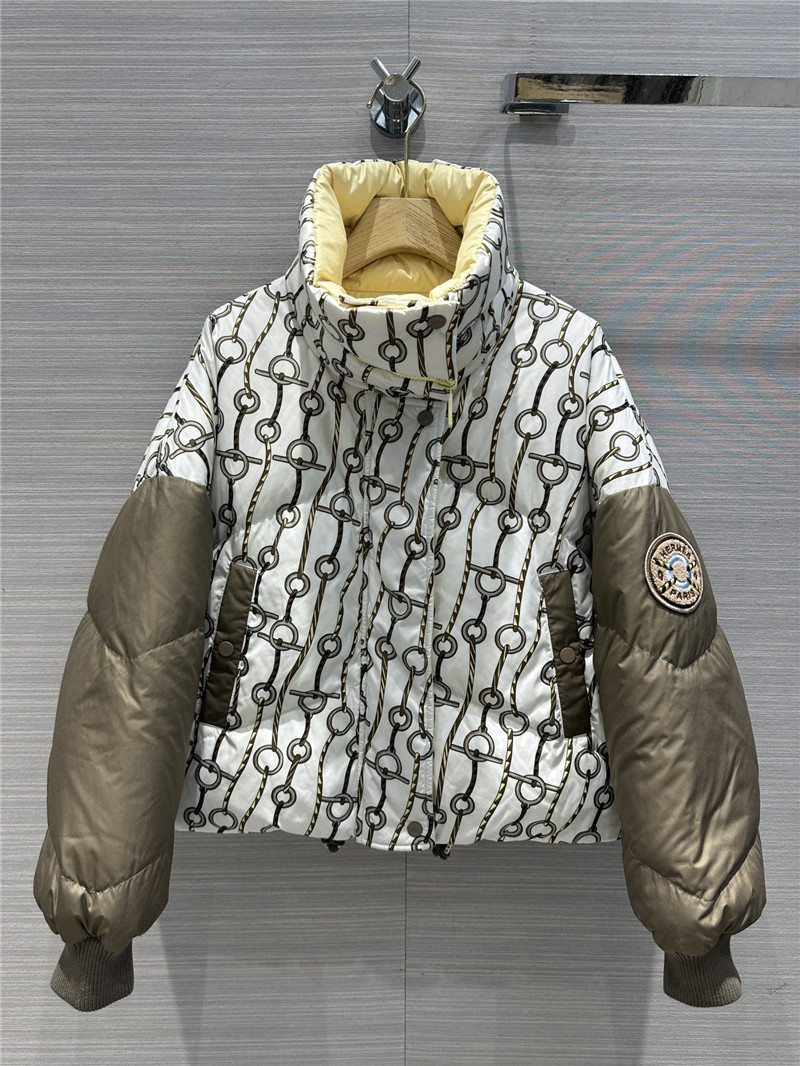H**me5 reversible design down jacket