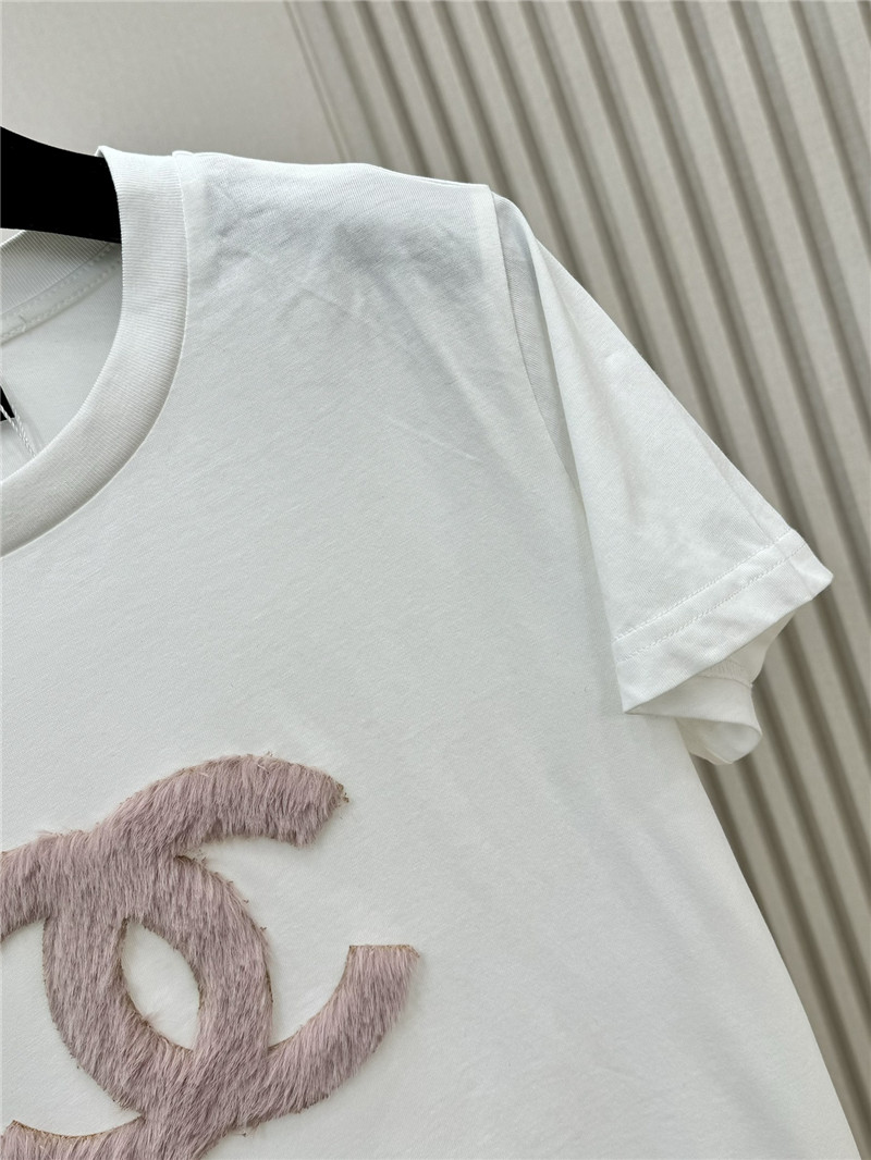 Ch**el round neck short sleeve t-shirt