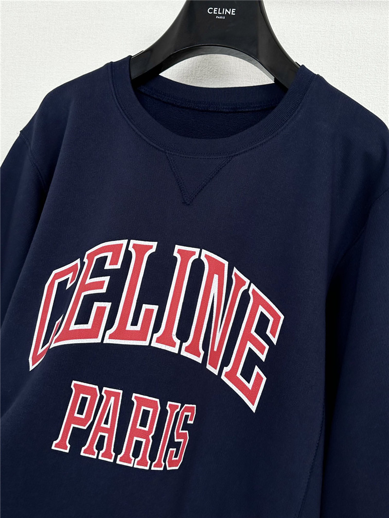 Ce1i*e letter print mid-sleeve t-shirt