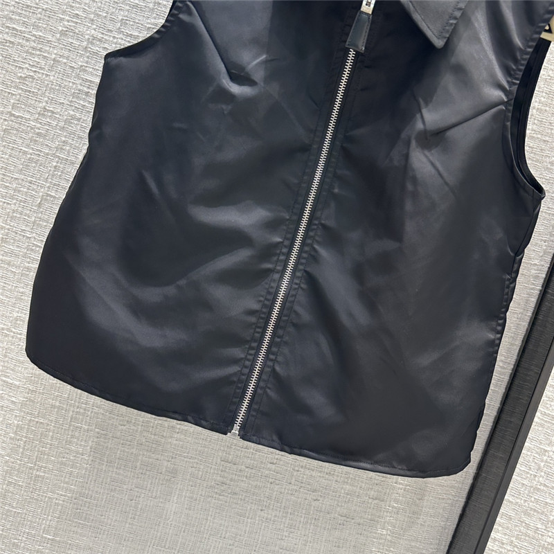 Pra*a fashionable intellectual style nylon suit