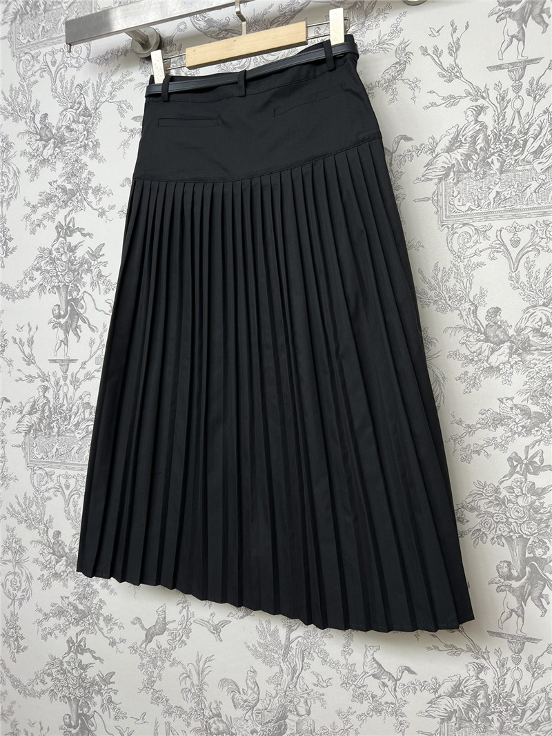 D10r new pleated midi skirt