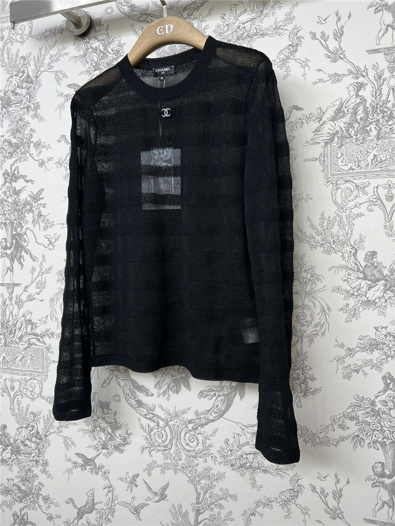 Ch**el new round neck knitted long sleeves