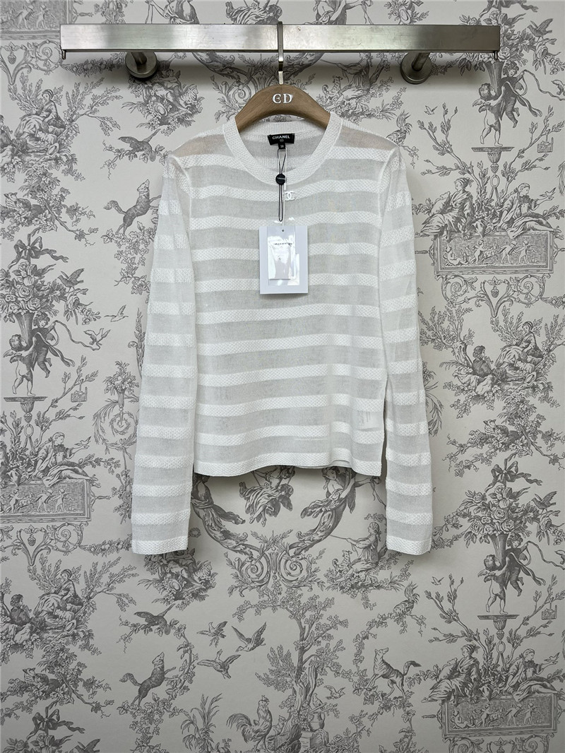 Ch**el new round neck knitted long sleeves