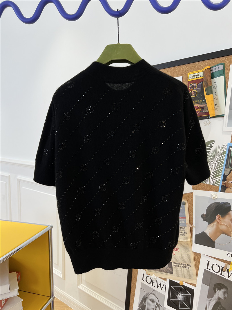 Gvc*1 knitted short sleeves