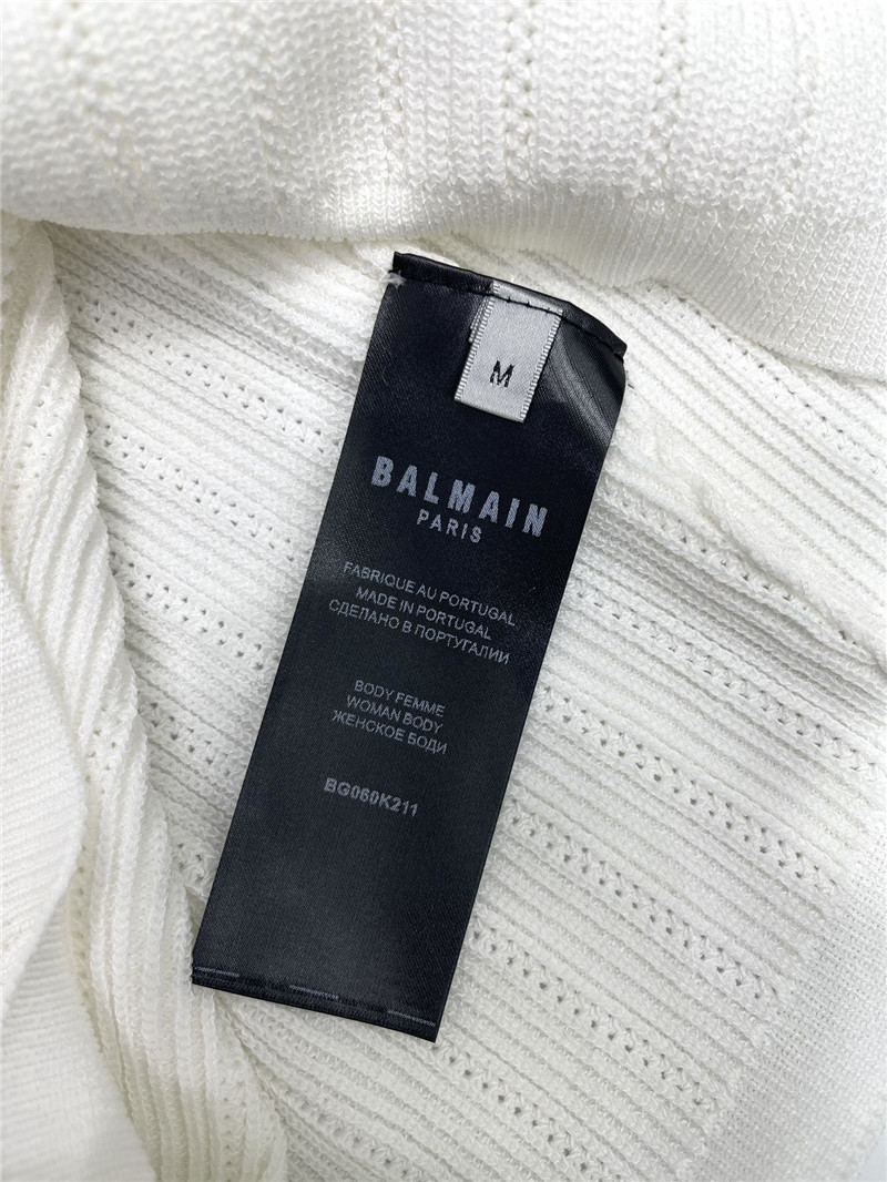 Balmain one-shoulder camisole