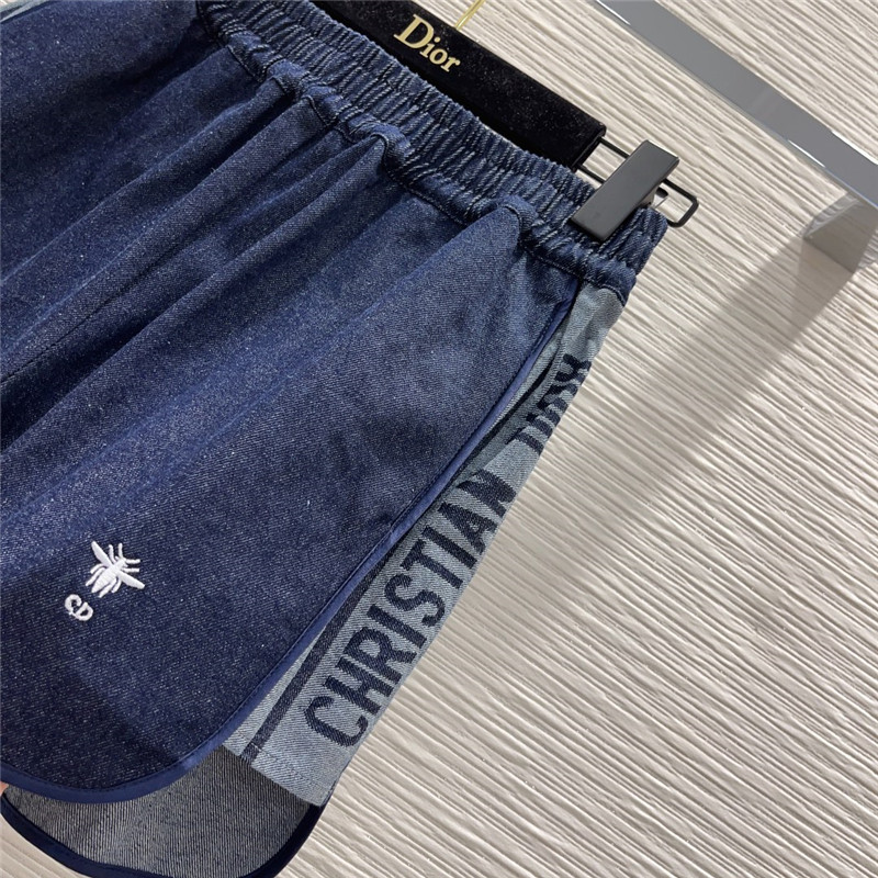 D10r retro denim hooded sweatshirt + shorts set