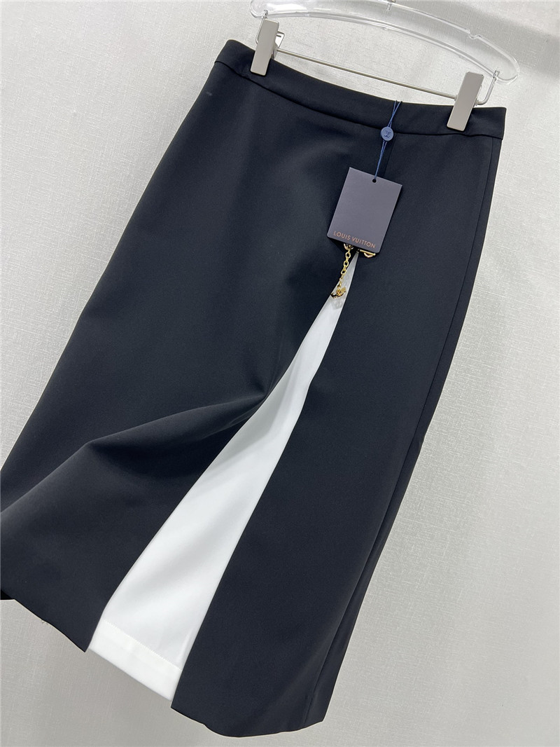 l0vis Vvtt0n lv minimalist cut skirt