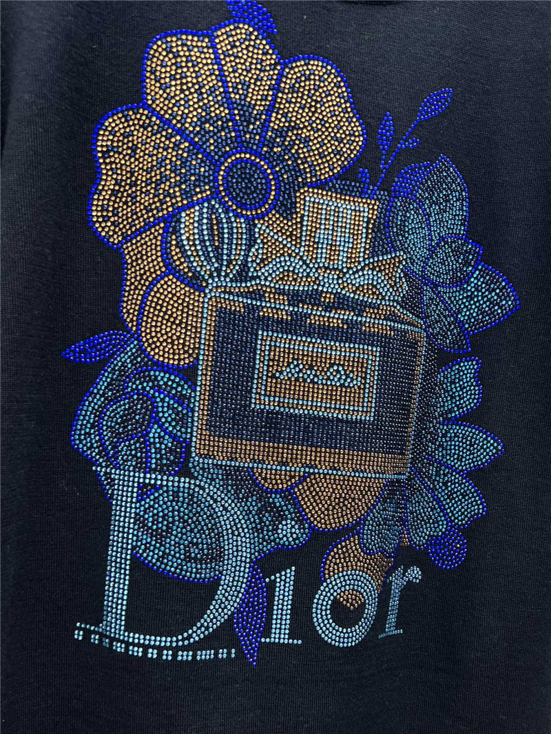 d10r logo hot D1am0nd knitted t-shirt