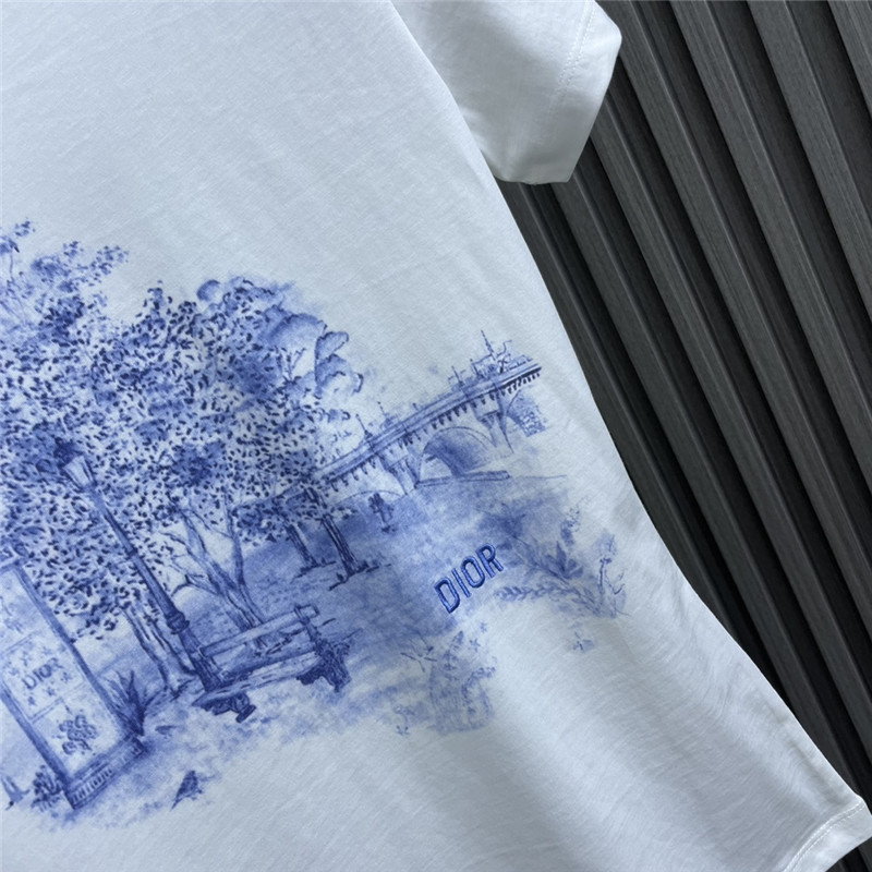 D10r embroidered printed t-shirt