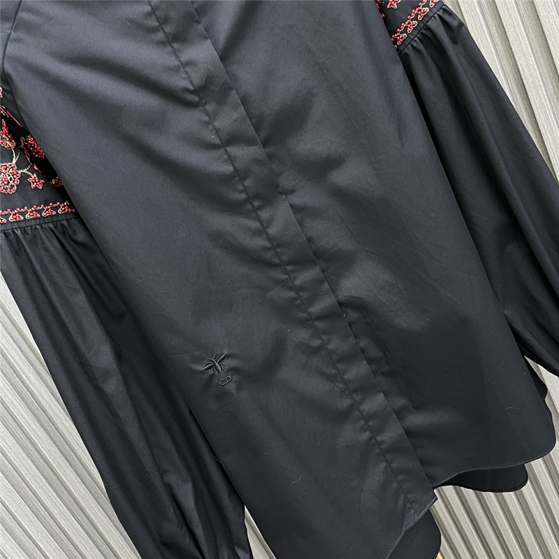 D10r small stand collar heavy industry palace shirt