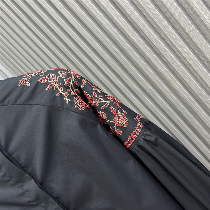 D10r small stand collar heavy industry palace shirt