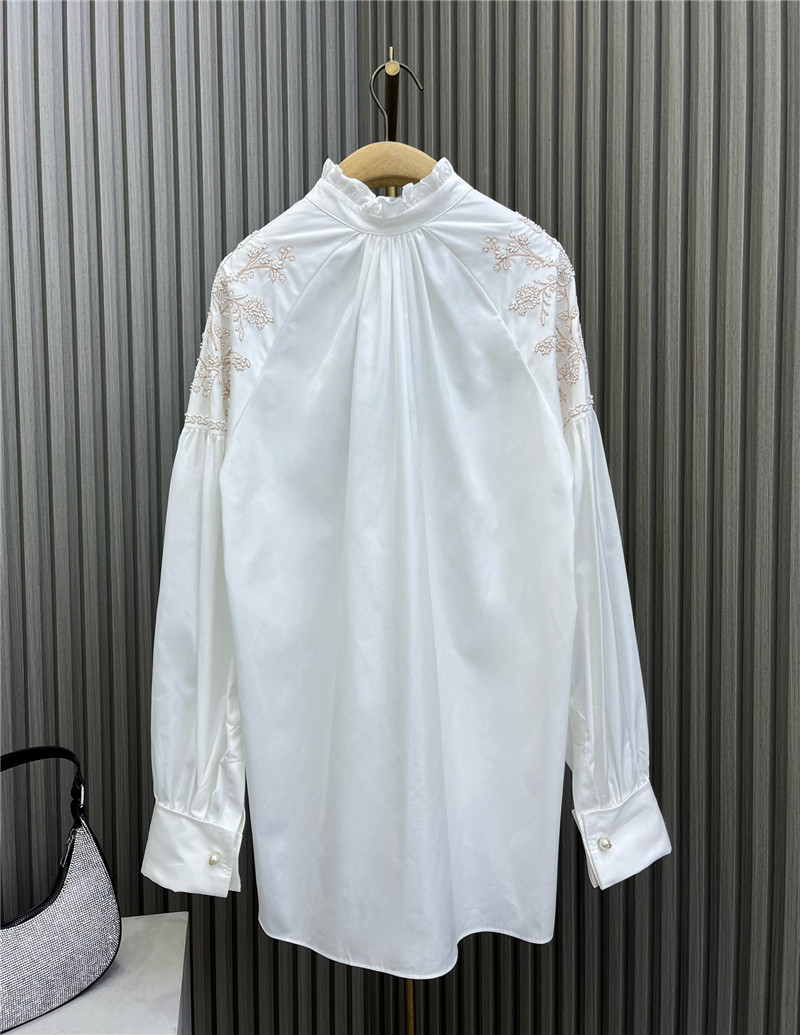 D10r small stand collar heavy industry palace shirt