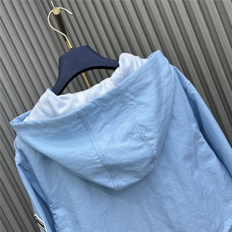 l0vis Vvtt0n lv pleated hooded jacket