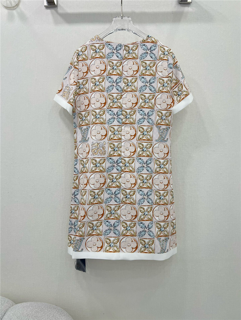 l0vis Vvtt0n lv premium printed dress