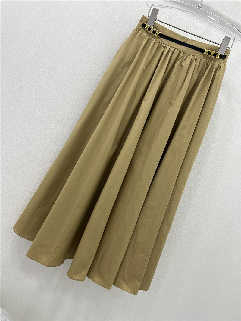 Ce1i*e new long waistband scalp skirt