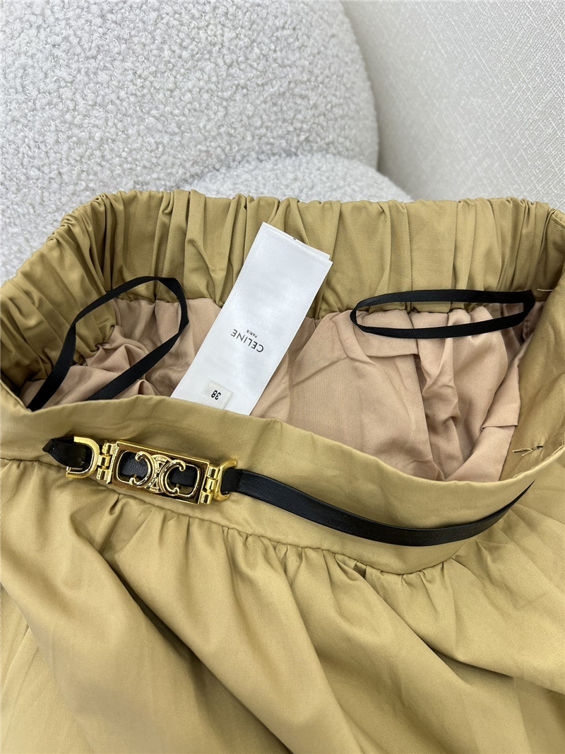 Ce1i*e new long waistband scalp skirt