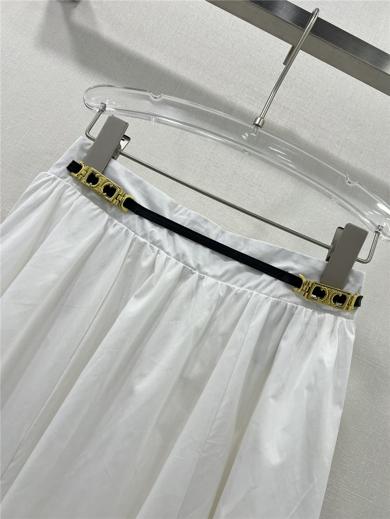 Ce1i*e new long waistband scalp skirt