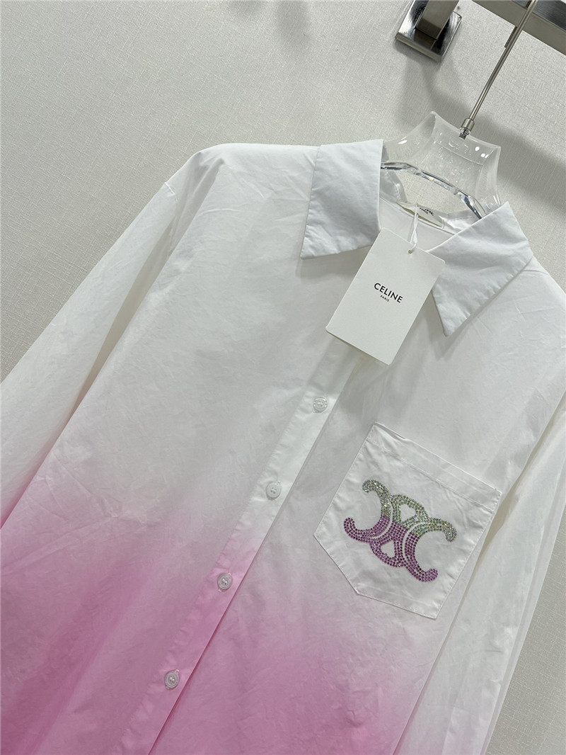 Ce1i*e high temperature rhinestone shirt