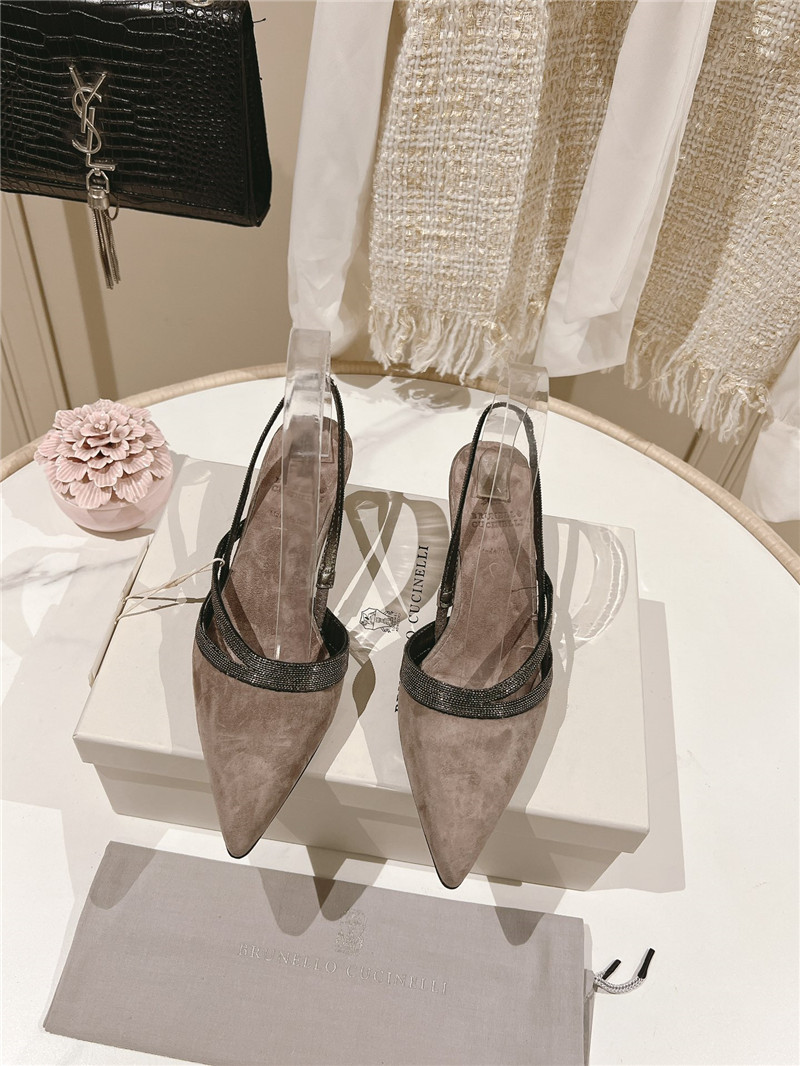 BC low heel sandals