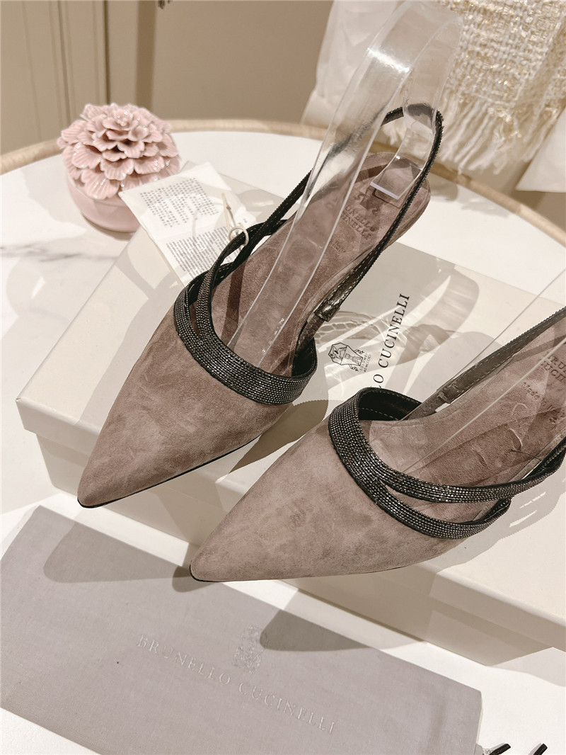 BC low heel sandals