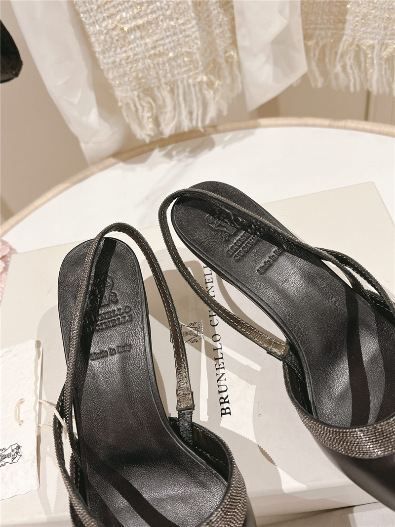BC low heel sandals