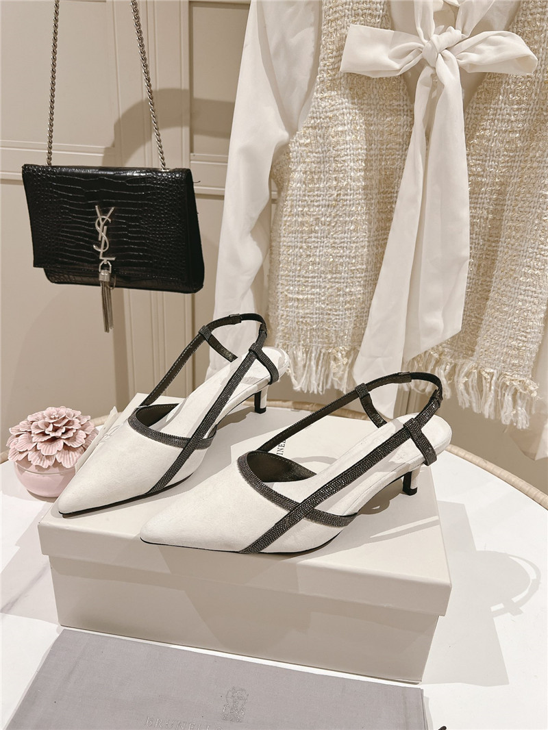 BC low heel sandals