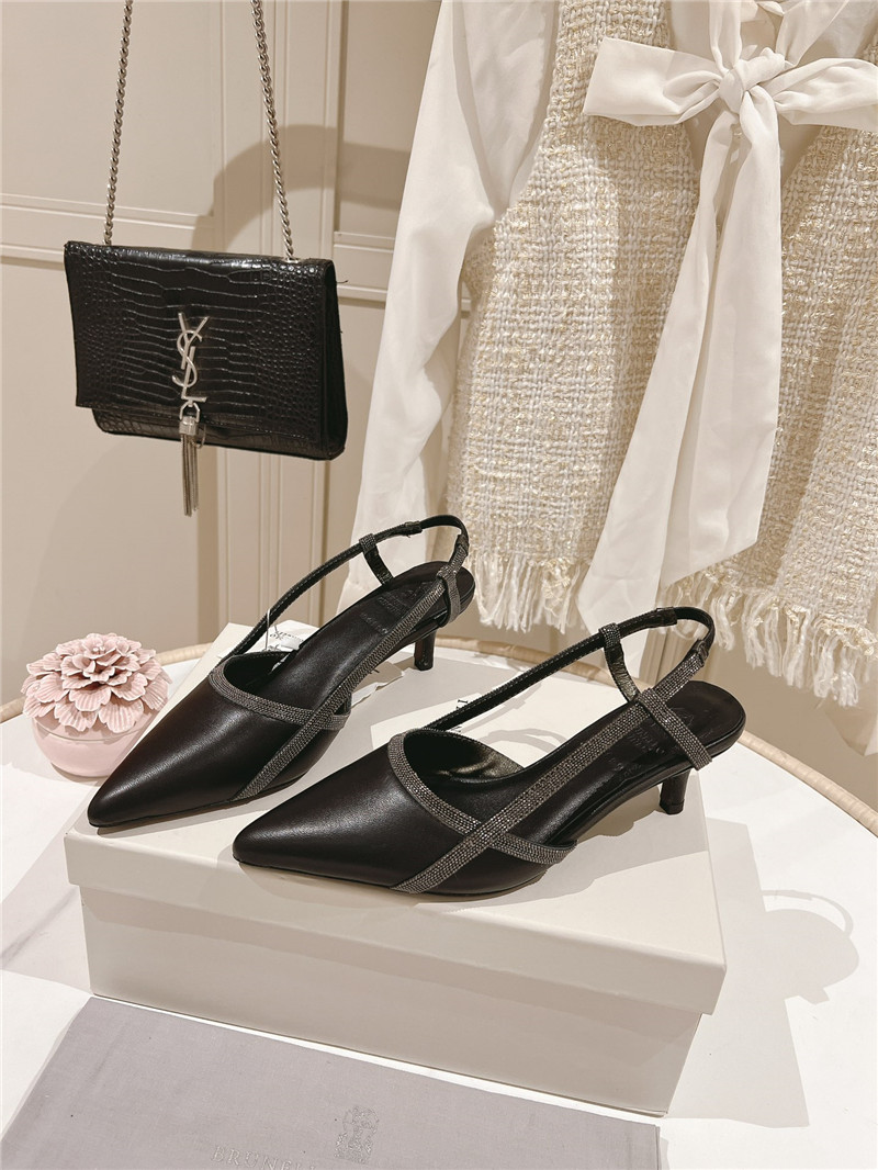 BC low heel sandals