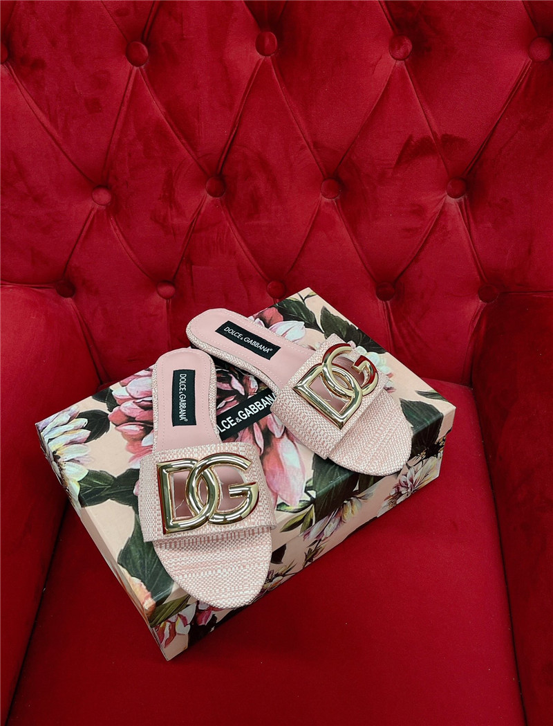 Dolce & Gabbana d&g new flat slippers