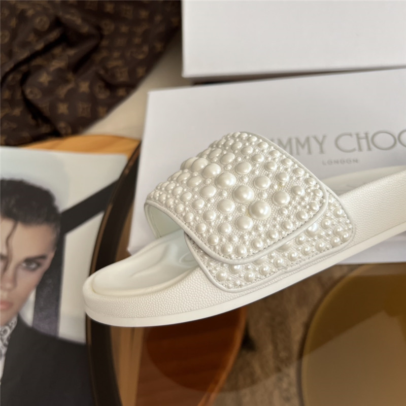 J1m*y Ch00 pearl slippers