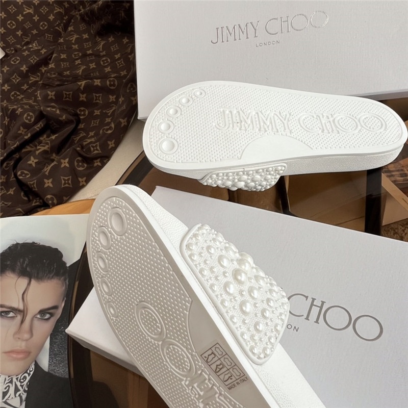 J1m*y Ch00 pearl slippers